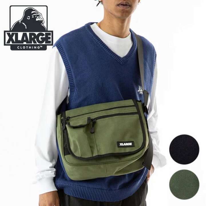 楽天市場】エクストララージ XLARGE マルチポケットショルダーバッグ 