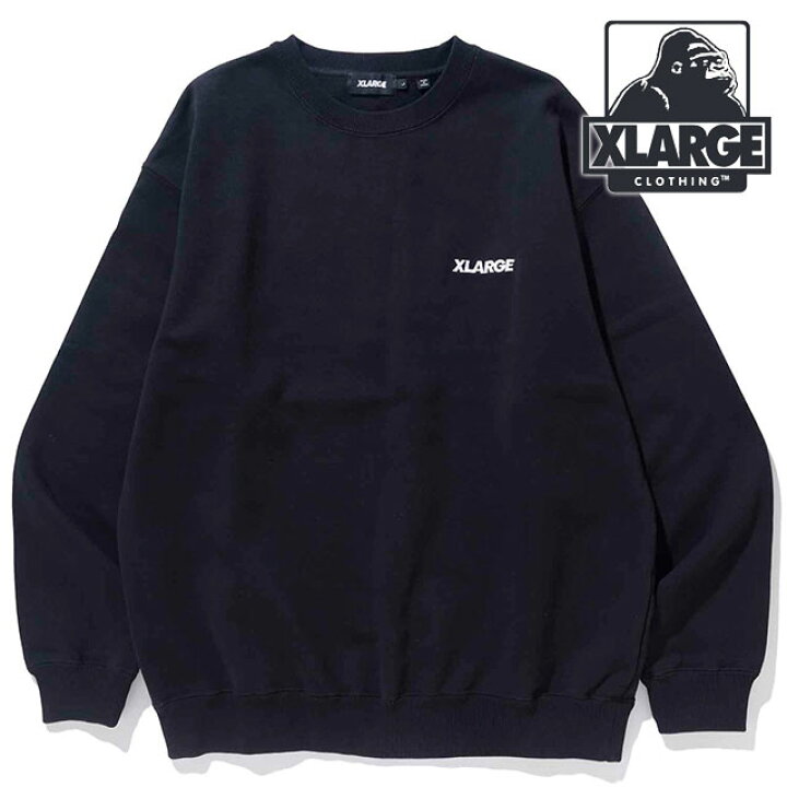楽天市場】エクストララージ XLARGE メンズ スタンダードロゴ クルー 