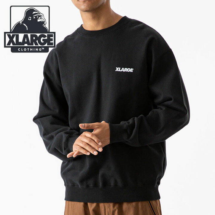 楽天市場】エクストララージ XLARGE メンズ スタンダードロゴ クルー 