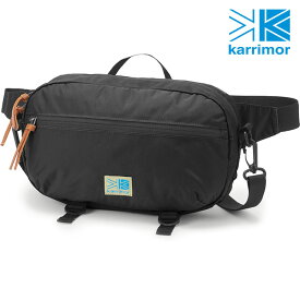 カリマー Karrimor VT ヒップバッグ R （501115-9000 FW23） 5.5L VT hip bag R メンズ・レディース 鞄 2WAY ショルダーバッグ ボディバッグ アウトドア Black
