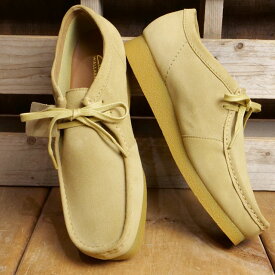 クラークス Clarks メンズ スニーカー ワラビーエヴォ ウォータープルーフ （26172818/26177834） WallabeeEVO WP 靴 モカシン 防水 Maple-Suede【ts】