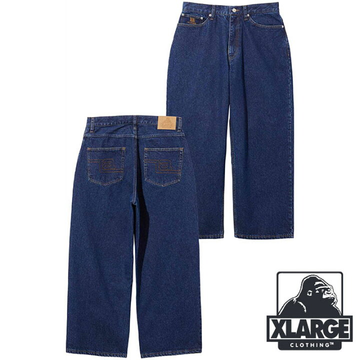 楽天市場】エクストララージ XLARGE メンズ LAステッチ ワイドレッグ 