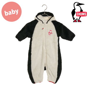 yő100%|CgobNz`X CHUMS xr[Gt[XI[C [CH27-1022 FW23] Baby Elmo Fleece All in One j̎qE̎q xr[ 80cm Ȃ Jo[I[ oYj Mtg Booby