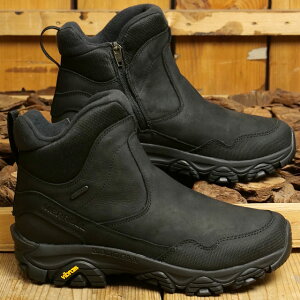  MERRELL Y EB^[u[c R[hpbN3 T[ g[ Wbv EH[^[v[t [J037199 FW23] M COLDPACK 3 THERMO TALL ZIP WATERPROOF hC Xm[u[c hEh Xj[J[ BLACK 