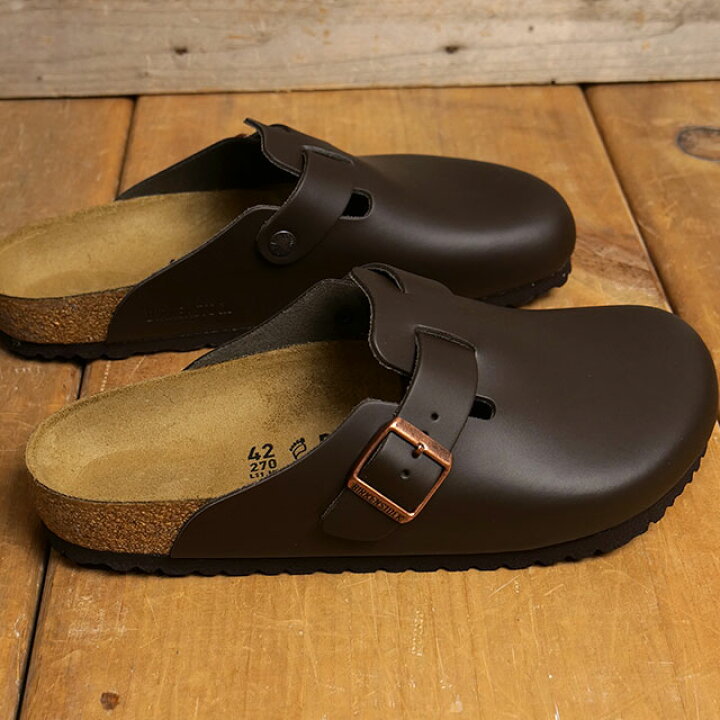 楽天市場】ビルケンシュトック BIRKENSTOCK ボストン ナチュラルレザー 