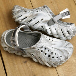 NbNX crocs T_ GR[ }[u NbO [208454-1NL FW24] Echo Marbled Clog Y C y ItBX Moonlight/Multi K戵X