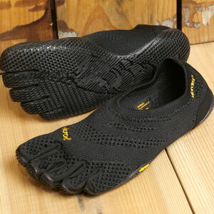yő100%|CgobNzrut@CutBK[Y Vibram FiveFingers 5{wV[Y [23W8601 SS24] EL-X KNIT fB[X C xAtbg W tBbglX g[jO Black
