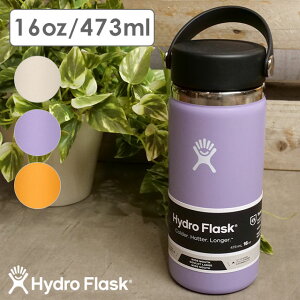 yő100%|CgobNznChtXN Hydro Flask nCh[V Ch}EX 473ml [8900150 FW24] HYDRATION 16oz WIDE MOUTH YEfB[X XeX{g   ۉ ۗ AE