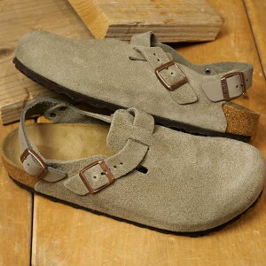 rPVgbN BIRKENSTOCK T_ gLI [1028287/1028323 FW24] TOKIO YEfB[X RtH[gT_ NT_ TAUPE | SUEDE-LEATHER