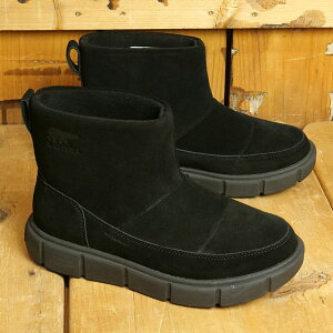 \ SOREL u[c \GNXv[[3 Xb| EH[^[v[t [NL5122-010 FW24] W SOREL EXPLORER III SLIP-ON WP fB[X C h Xm[u[c EB^[u[c Black/Sea-Salt K戵X