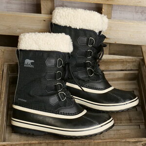\ SOREL EB^[J[jo u[c EH[^[v[t [NL5175-011 FW24] W WINTER CARNIVAL BOOT WP fB[X C h Xm[u[c EB^[u[c Black/Stone K戵X