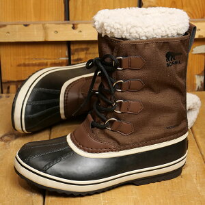 \ SOREL u[c 1964 pbNiCEH[^[v[t [NM5189-256 FW24] M 1964 PAC NYLON WP Y C h Xm[u[c EB^[u[c Tobacco/Black K戵X