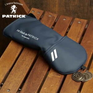 pgbN St PATRICK GOLF tFAEFCEbhpwbhJo[ [241-822 FW24] HEAD COVER FW 200ccΉ Ԏϊv[gt NVY