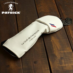 pgbN St PATRICK GOLF [eBeBpwbhJo[ [241-830 FW24] HEAD COVER UT 130ccΉ Ԏϊv[gt XL[ WHT