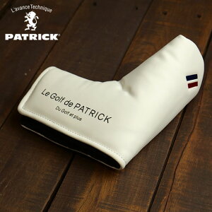 yő100%|CgobN!zpgbN St PATRICK GOLF p^[Jo[ [241-840 FW24] PUTTER COVER s^Cv u[h^Cv WHT