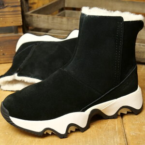 �y25%OFF/SALE�zSOREL �\���� �L�l�e�B�b�N�C���p�N�g �V���[�g�u�[�c [NL5196-010 FW24] W KINETIC IMPACT SHORT BOOT ���f�B�[�X �C �h�� �X�m�[�u�[�c �E�B���^�[�u�[�c Black/Sea-Salt ���K�戵�X�yts�z�ye�z