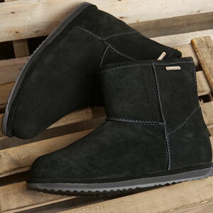 yő100%|CgobNz{ G~ I[XgA EMU Australia [gu[c ur[ ~j [T10980 FW24] BRUMBY MINI fB[X G~[ C h EB^[u[c Black K戵X