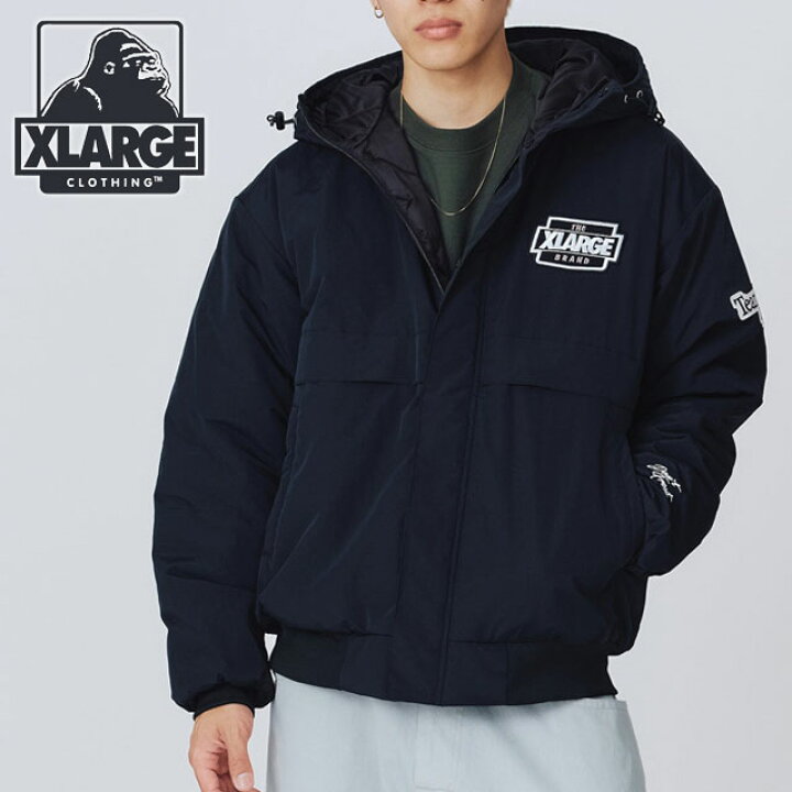 楽天市場】エクストララージ XLARGE ナイロン パファージャケット 