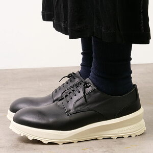 �ԕi�������� �V���Z �g���x���V���[�Y TRAVEL SHOES by chausser �g���x�� �V���[�Y �o�C �V���Z �A�N�e�B�u ���U�[�X�j�[�J�[ �v���[���g�D [TRA-025 FW24] Active Leather Sneakers Plain toe ���f�B�[�X �u���b