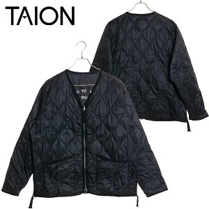 �^�C�I�� TAION ���o�[�V�u���gVETJAN�h�_�E���W���P�b�g [TAION-JK03JS FW24] U REVERSIBLE �gVETJAN�h DOWN JACKET �����Y �A�E�^�[ �C���i�[�_�E�� 2WAY JAPAN SPECIAL BK
