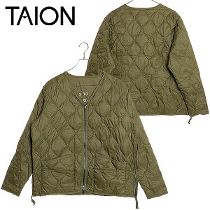 �^�C�I�� TAION ���o�[�V�u���gVETJAN�h�_�E���W���P�b�g [TAION-JK03JS FW24] U REVERSIBLE �gVETJAN�h DOWN JACKET �����Y �A�E�^�[ �C���i�[�_�E�� 2WAY JAPAN SPECIAL OLV