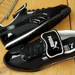 v[} PUMA Xj[J[ A]i v~A ObV[ [404002-01 FW25] ARIZONA PREMIUM GLOSSY fB[X C V[Y PUMA-Black K戵Xytsz