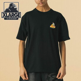エクストララージ XLARGE クロウン OG ショートスリーブTシャツ [101252011034 SU25] CLOWN OG S/S TEE メンズ x-large エックスラージ トップス カットソー 半袖 BLACK 【メール便可】 正規取扱店【ts】【e】