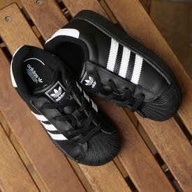13〜16.5cm アディダス オリジナルス adidas Originals キッズスニーカー スーパースター2 CF EL I [OOW80/IH6403 FW25] SST II CF EL I 男の子・女の子 子供靴 伸縮シューレース コアブラック/フットウェアホワイト 正規取扱店