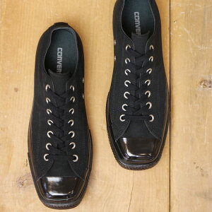 �y�ő�100%�|�C���g�o�b�N!�z�R���o�[�X CONVERSE �X�j�[�J�[ �I�[���X�^�[ �X�N�G�A�g�D ���[�J�b�g [31316072 FW25] ALL STAR SQUARETOE OX �����Y�E���f�B�[�X �C �V���[�Y BLACKMONOCHROME ���K�戵�X