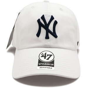 �t�H�[�e�B�[�Z�u�� '47 �L���b�v �N���[���i�b�v �j���[���[�N�E�����L�[�X [14751171] '47 CLEAN UP YANKEES �����Y�E���f�B�[�X �X�q MLB �T�C�Y�����\ WHITE ���K�戵�X