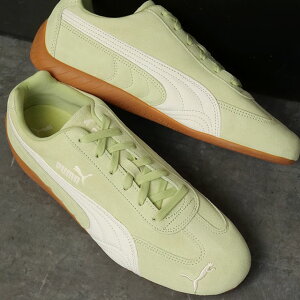 �ԕi�������� �v�[�} PUMA �X�j�[�J�[ �X�s�[�h�L���b�g OG [398846-48 FW25] SPEEDCAT OG �����Y �C �V���[�Y Pistachio-Green ���K�戵�X