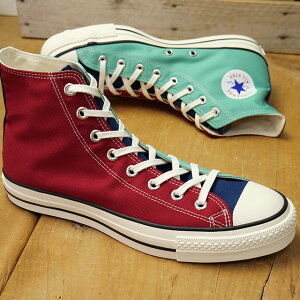 Ro[X CONVERSE Xj[J[ LoX I[X^[ J nCJbg [31315470 FW25] CANVAS ALL STAR J HI YEfB[X C V[Y { MAROON/DARK-NAVY/MINT K戵X