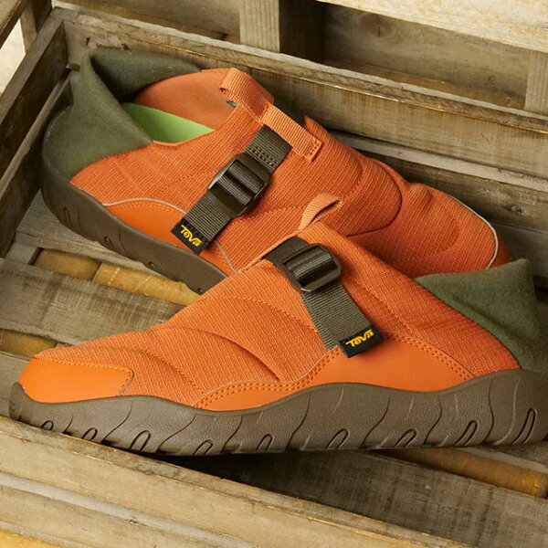 【20%OFF/SALE】Teva テバ スニーカー リエンバー キャンプ [1173974-CIN FW25] M REEMBER CAMP メンズ 靴 スリッポン キャンプ アウトドア CINNAMON 正規取扱店【ts】【e】