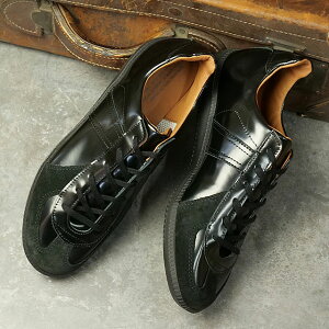 v_NV Iu t@Eh REPRODUCTION OF FOUND Xj[J[ W[}~^[g[i[ [1700LUX FW25] GERMAN MILITARY TRAINER YEfB[XC W[}g[i[ BLACK/BLACK-SOLE I[