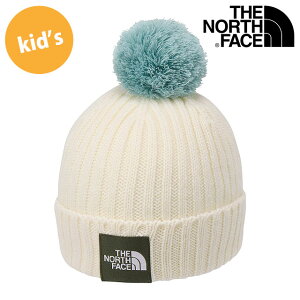 yő100%|CgobNzUEm[XEtFCX THE NORTH FACE jbgLbv LbY||Jvb` [NNJ42307-WD FW25] Kids' Pom Pom Cappucho j̎qE̎q TNF AEghA qp Xq jbgX 