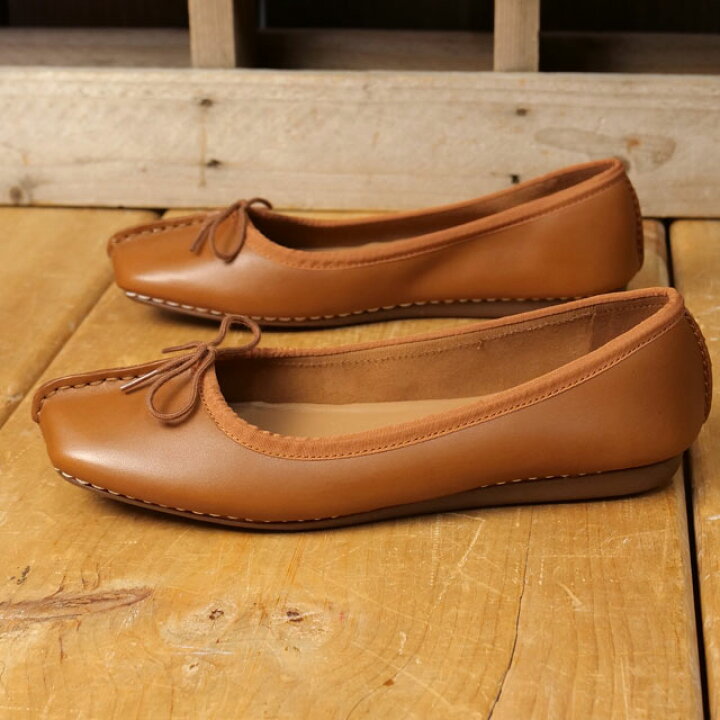 楽天市場】【最大100%ポイントバック】Clarks クラークス フラット 