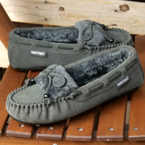 ~lgJ MINNETONKA tbgV[Y L[ Xbp[ [40686 FW25] KYRA SLIPPER fB[X C t@[JV {ʒ CHARCOL K戵X