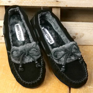 ~lgJ MINNETONKA tbgV[Y L[ Xbp[ [40680 FW25] KYRA SLIPPER fB[X C t@[JV {ʒ BLACK K戵X