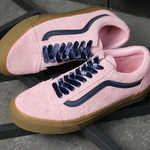 yő100%|CgobN!zoY VANS Xj[J[ I[hXN[ [VN000E9TBIZ FW25] Old Skool fB[X C V[Y [Jbg @Y HAIRY-SUEDE-PINK/NAVY K戵X