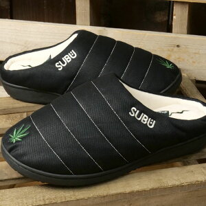 R{ }iX^bV MANASTASH NbOT_ Xu wvGu T_ [792-5993001 FW25] SUBU×MANASTASH HEMP EMB SANDAL YEfB[X C ~p Lv AEghA BLK K戵X