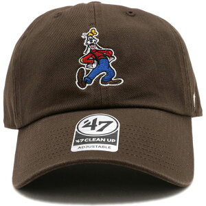 tH[eB[Zu '47 Lbv N[ibv fBYj[ O[tB[ [14865165 FW25] '47 CLEAN UP Disney Goofy YEfB[X Xq TCY\ BROWN K戵X