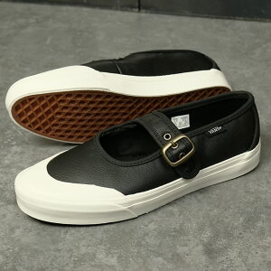 oY VANS Xj[J[ [WF[ [VN000CRRBZW FW25] Mary Jane fB[X C XgbvV[Y @Y LEATHER-BLACK/WHITE K戵X