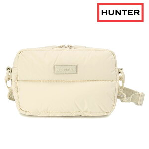 n^[ HUNTER Cgsbh GNXgpth NX{fB [UBX5514KBM-CCR FW25] INTREPID EXTRA PUFFED CROSSBODY YEfB[X  {fBobO EGXgobO CANVAS-CREAM K戵X