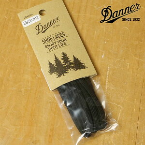 �_�i�[ Danner ���� 85cm ���R�V���[���[�X [SHOELACE-P85 FW25] SHOE LACE 85 POSTMAN �����Y�E���f�B�[�X �C�Ђ� �|�X�g�}���p 5mm�� BLACK �y���[���։z ���K�戵�X