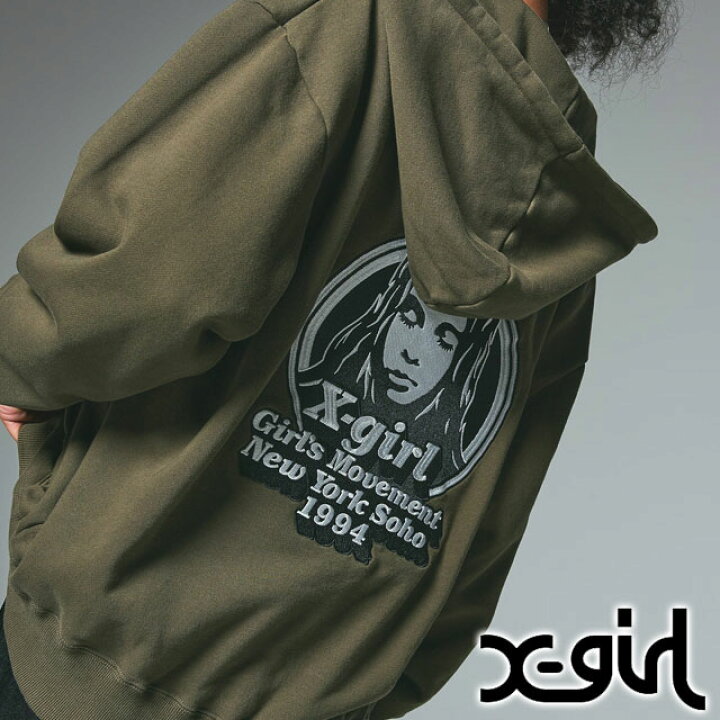 楽天市場】【40%OFF/SALE】X-girl エックスガール ジップアップ 
