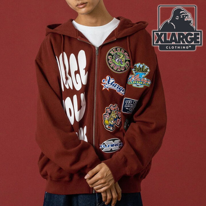 楽天市場】エクストララージ XLARGE フーデッドスウェット 