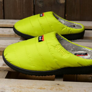 R{ iK × Xu NANGA × SUBU NbOT_ I[ebNX EB^[T_ [NA2443-3E105 FW25] AURORA TEX WINTER SANDAL YEfB[X C ~p h AEghA LIME K戵X