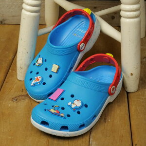 �y�ő�100%�|�C���g�o�b�N!�z�N���b�N�X crocs �T���_�� �L�b�Y �h�������� �N���V�b�N �N���b�O [211692-90H FW25Q4] Kids�f Doraemon Classic Clog �j�̎q�E���̎q �q���p �C �R���{ Multi ���K�戵�X