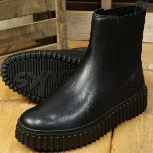 N[NX Clarks g[q Cv [26173858 FW25] Torhill Maple fB[X C TChSAu[c  Black-Leather K戵X