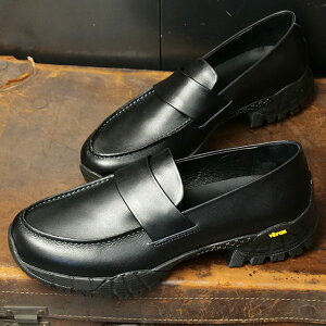 ԕi [N YOAK m}h[t@[ [FW25] NOMAD LOAFER Y C { hU[ ru\[ BLACK K戵X